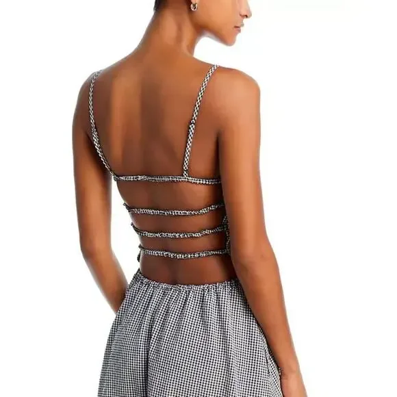 Solid & Striped The Delta Midi Dress Blackout And Marshmallow Gingham - S is available for purchase on au PAY Market - Imported Goods Online Store Co.Ltd. | au PAY Market - Solid & Striped The Delta Midi Dress Blackout And Marshmallow Gingham - S is available for purchase on au PAY Market - Imported Goods Online Store Co.Ltd. | au PAY Market -